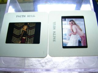 2 Entertainment Photo Slide Film Picture Female Celebrity Musician Faith Hill