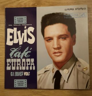 Elvis Presley - Cafe Europa - G.  I.  Blues (vol 2) Ftd 2 X Cd With Booklet 2013