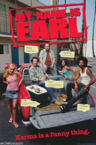 Poster :tv: My Name Is Earl - Group - 8693 Rap22 A