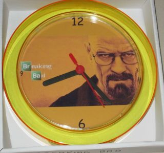 Breaking Bad Novelty Wall Clock 7 Inch L@@k Heisenberg