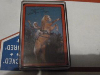 Rare Vintage Roy Rogers & Trigger Happy Trails Factory Playing Cards