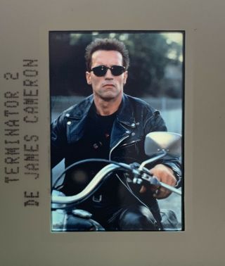 Arnold Schwarzenegger - Terminator 2 - Press Slide