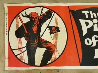 The Pirates Of Blood River Kerwin Mathews 1962 24X82movie poster banner 2