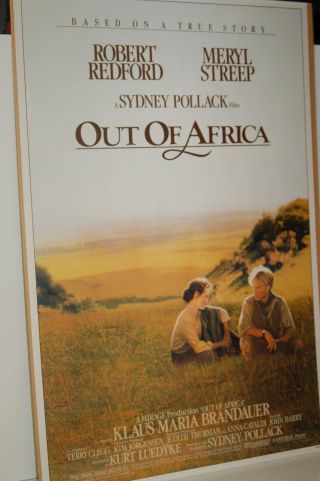 Vintage Out Of Africa Movie Poster 26 " X 40 "