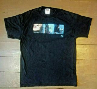 Alanis Morissette Us Am Concert Tour T - Shirt Black Large Rain Graphics