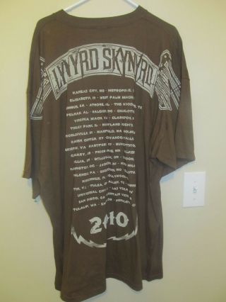 2010 Lynyrd Skynyrd tour shirt - God & Guns - Adult 3XL 3