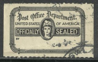 Us Post Office Seal Scott Ox38 - Issue Of 1948