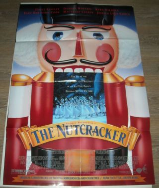 1993 The Nutcracker 1 Sheet Movie Poster Christmas Classic Ballet Art 2 Sd