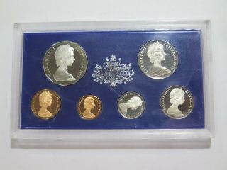 Australia 1972 Proof Coin Set Royal Ram 50 20 10 5 2 1 Cents ⭐cheap⭐