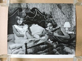 Daneile Gaubert With Nadia Gray Orig Large Size Dw Photo 1961 Le Pavé De Paris