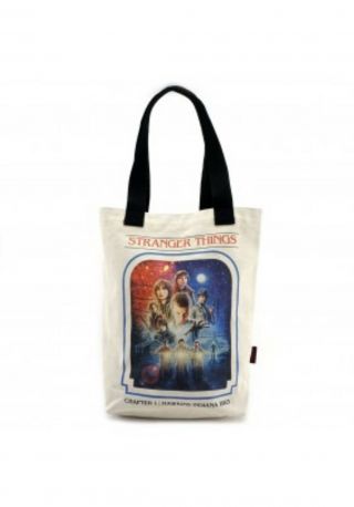 Loungefly Stranger Things Chapter 1 Canvas Tote Bag