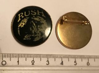 Rush (geddy Lee) Pin Brooch 2 From 1990s £0.  99 Post Worldwide