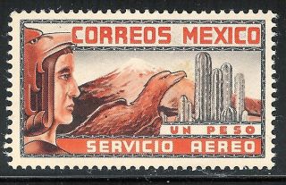 Uan78 Mexico 1934,  Color Proof/essay,  Unwmk,  Mnh