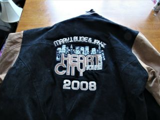 Jay - Z 2008 Heart Of The City Tour Letter Man 2lx Jacket