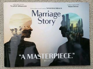 Marriage Story Scarlett Johansson,  Adam Driver Variety Extra Pamphlet Book