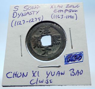 1163ad Chinese Southern Song Dynasty Xiao Zong Cash Coin Of China I72522