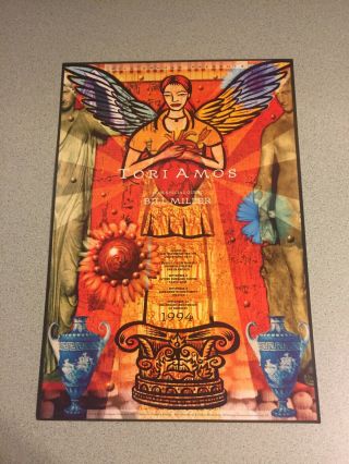 Tori Amos 1994 Concert Tour Poster Bgp99 San Francisco Jose Berkeley Santa Rosa
