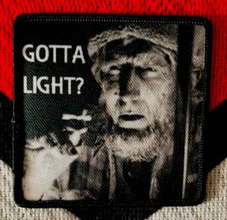 Twin Peaks The Return Gotta Light Woodsman Iron - On Or Sew - On 3 Inch Patch