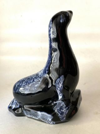 Vintage Blue Mountain Pottery Canada Sea Lion Figure 3