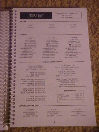 Cher 2005 Living Proof Farewell Tour Itinerary North America Part 10 Rare 2