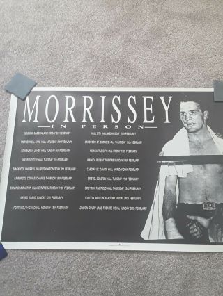 Morrissey - In Person Tour Poster As