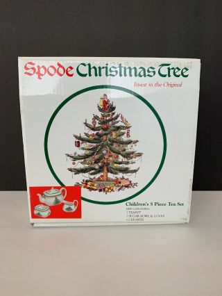 Spode Christmas Tree Children 