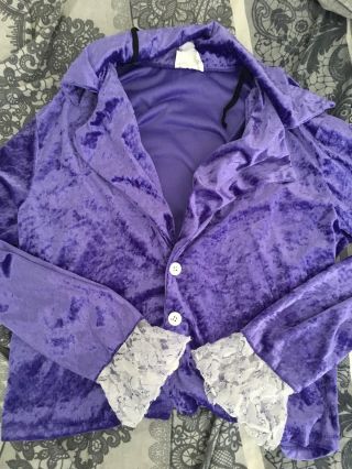 Prince Symbol Fancy Dress Purple Rain 1999 Era Cd