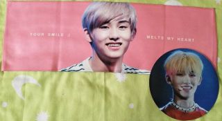 Nct 127 Winwin Fansite Slogan Banner Hand Fan Concert Kpop
