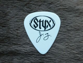 Styx Authentic Jy James Young Styx 2006 Tour Guitar Pick Pic Styxworld
