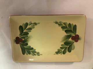 Southern Living At Home Gail Pittman Christmas Memories Appetizer Plate