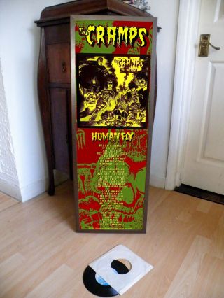 The Cramps Human Fly Promo Poster,  Lyric Sheet,  Stay Sick,  Songs The Lord Taught Us