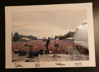 Bastille Lithograph Print - Hand Signed By The Band - Limited Edition 68 / 100