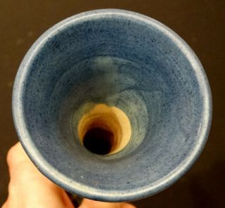 PETERS & REED Vintage BLUE LANDSUN Arts Crafts ZANE WARE POTTERY Vase 3