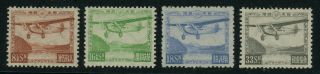 Japan 1929 - 34 Air Mail Set Without The 9 1/2s Rose,  All Mlh Very Good Quality