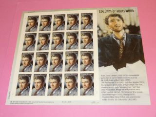 Stamps Us Sc 4197 Legends Of Hollywood James Stewart 41c Sheet Of 20