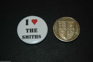 I Love The Smiths - Morrissey - Johnny Marr - Andy Rourke - Mike Joyce - 25mm