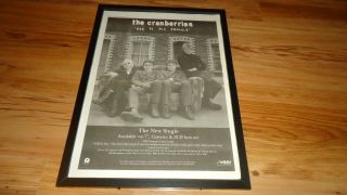 Cranberries Ode To My Family - Framed Poster Sized Advert