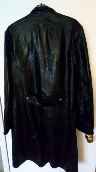 Full Length Leather Jacket,  Xxl Fields Of The Nephilim Whitby Gothic,  Sisters Of