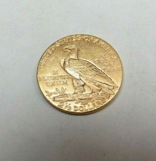 1914 D $2.  50 GOLD INDIAN HEAD.  1201 OUNCE GOLD COIN 5584 2