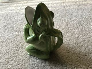 san Marco N Frog Pitcher/Vase,  ceramic,  Made in Italy 2