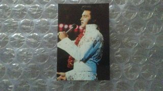 Elvis Presley Color Concert Photo 4x6 Bb