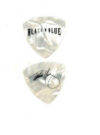 Black N Blue - Guitar Pick Picks Plectrum Very Rare 2