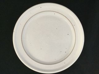 Perfect Set Of 6 Dansk Sugar Sand Speckled 10 " Dinner Plates -