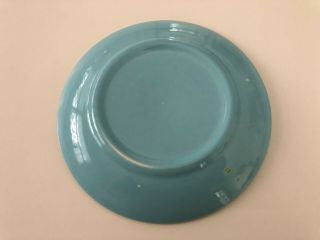 Canonsburg Pottery TEMPORAMA Atomic Mid Century Solid Blue - 6 - 1/2 