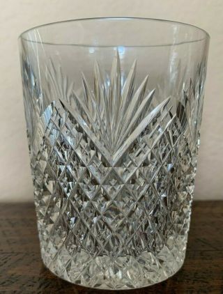 Hawkes Cut Glass Tumbler Whiskey American Brilliant Period Abp Signed