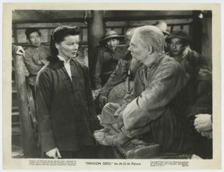 Katharine Hepburn,  Walter Huston Movie Photo 1944 Dragon Seed