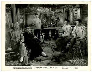 Katharine Hepburn,  Walter Huston,  Aline Macmahon Movie Photo 1944 Dragon Seed