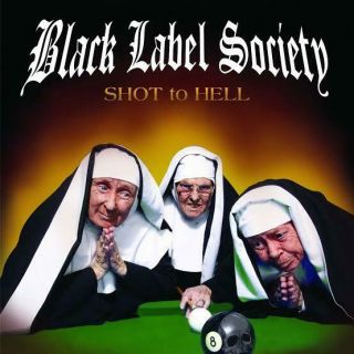 Black Label Society Shot To Hell Lp Cd Cover Bumper Sticker Or Fridge Magnet