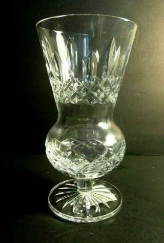 Waterford Crystal Lismore 7 Inch Thistle Vase.