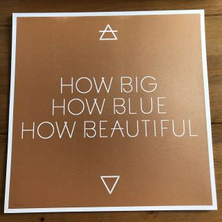 Florence,  The Machine - How Big How Blue How Golden Print